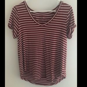 AMERICAN EAGLE SOFT AND SEXY STRIPED TEE